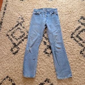 Authentic Vintage (check tag) Levi 501’s 27 x 30